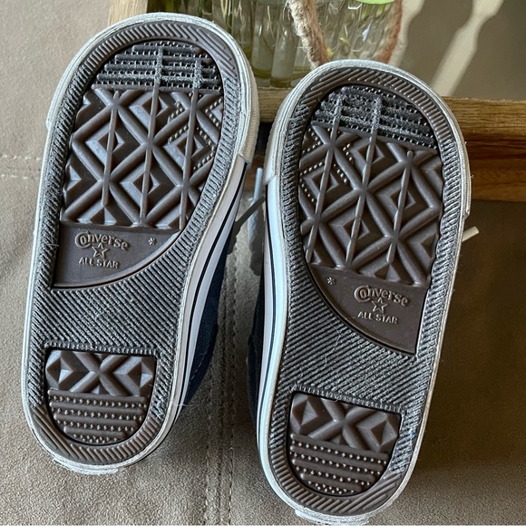 Converse All Stars Blue Toddler Unisex Size 7 - Picture 6 of 6